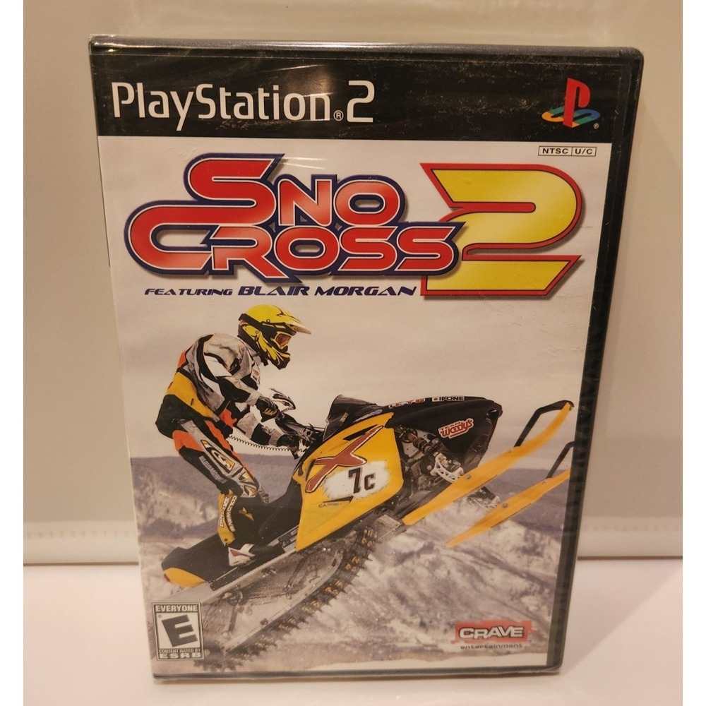 PS2 Playstation 2 Sno Cross 2 Featuring Blair Morgan SnocrossNew Factory Sealed